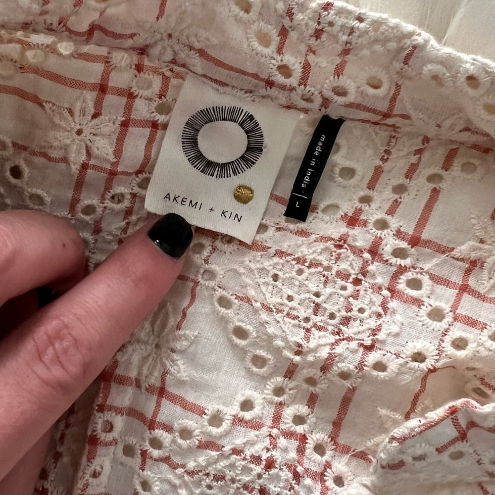 Lace Boho Anthropologie Blouse - Picture 9 of 12